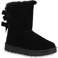 VAN HILL Damen Schlupfstiefeletten in Schwarz