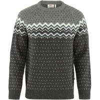 Fjällräven Övik Knit Sweater M Herren Dark Grey-Grey Größe