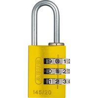 ABUS 145/20 gelb, Zahlenschloss (46609)