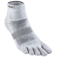 Injinji Unisex Run Lightweight Mini-Crew grau