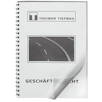 LMG Deckfolien für Bindemappen DIN A4 0.2 mm