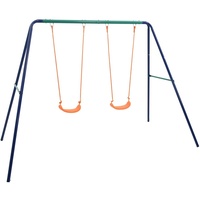 VidaXL Schaukelset mit 2 Sitzen Stahl