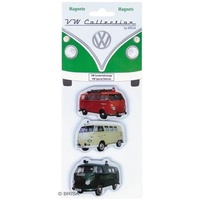 VW Collection - Volkswagen Kühlschrank-Büro-Pinnwand-Magnete mit T1 Bulli Bus