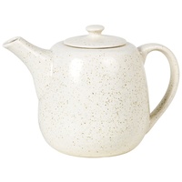 Broste Copenhagen Nordic Vanilla Teekanne aus Steingut in der