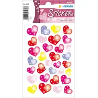 Herma Sticker Magic Punkteherzen 32 Stück