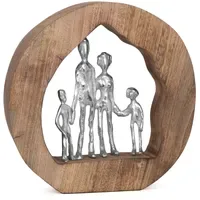 Moritz Skulptur Figur 29x7,5x28 cm Familie Family Zusammenhalt Geschenk