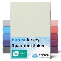 Etérea - Comfort Jersey Spannbettlaken Natur 90x200 cm -