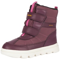 GEOX J WILLABOOM Girl B A Ankle Boot, Prune,