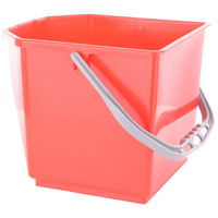 TTS Kunststoffeimer R3501 , Farbe: rot