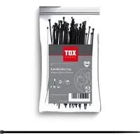 TOX Kabelbinder Clip, Schwarz,