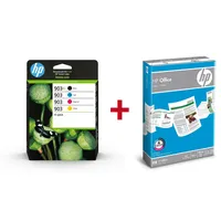 HP Druckerpatronen Bundle mit HP Original 903XL Multipack +