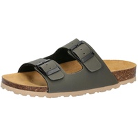 LICO Unisex Bioline Kids Pantoletten, Oliv, 40 EU