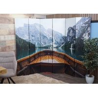 MCW Foto-Paravent MCW-A83, Raumteiler Trennwand Sichtschutz, MVG-zertifiziert ~ 180x244cm