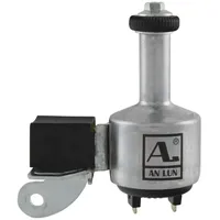 Anlun 6V/3W rechts Silber mit großem Gummirad