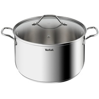 Tefal Intuition XL B8646404 Großer Edelstahl-Kochtopf 28 cm/8 L,