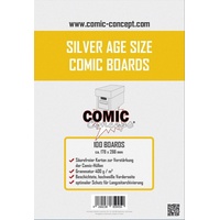 Comic-Concept Silver Age Size Comic Boards (100 Stück)