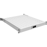 EFB-Elektronik EFB 19"1HE Fachboden,ausz.,tiefenv.,T=750mm,Schrank.1000,gra