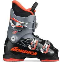 La Nordica-Extraflame Speedmachine J 3 Kinder Skischuhe Schwarz/Rot 24,5