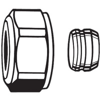 HEIMEIER Imi Hydronics Heimeier Klemmverschraubung für Kupfer- oder Präzisionsstahlrohr,