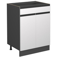 Vicco Küchenunterschrank R-Line 60 cm J-Shape mit Schublade, ohne