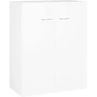 VidaXL Sideboard 60 x 75 x 30 cm Weiß