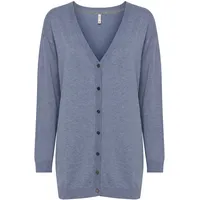Pulz Jeans PULZ PZSARA Damen Strickjacke Feinstrick Cardigan Strickcardigan