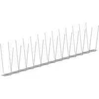 Sarei Taubenschutz Typ 3 Edelstahl 2-reihig 500 mm