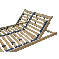 Erst-Holz 70.32-12 FV Federholzrahmen Lattenrost 120x200 cm Kopfteil verstellbar