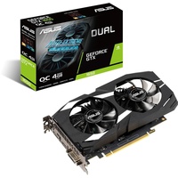 Asus Dual GeForce GTX 1650 OC Evo, DUAL-GTX1650-O4GD6-P-EVO, 4GB