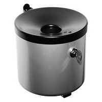 Tkg Rondo senior Wandaschenbecher silber abschließbar