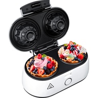 Adler AD 3062 Waffeleisen 1400W Leistung, für knusprige Schalen,