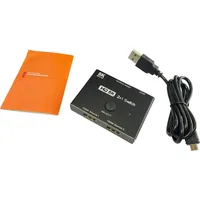 ShiverPeaks S/CONN maximum connectivity HDMI Umschalter 2x1, Metall, 8K60Hz,