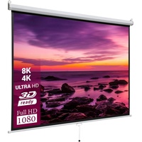 Celexon basic line Rollo-Leinwand | Heimkino Leinwand, Beamerleinwand,3D Leinwand,Full