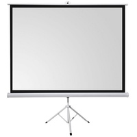 Celexon basic 110\" Zoll Stativ-Leinwand 1:1 | 200x200cm |