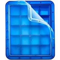 LURCH 240760 Ice Former Arctic Würfel 4cm blau Eiswürfelform