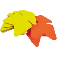 Agipa Symbol-Etiketten "Pfeil", gelb/orange, 240 x 320 mm