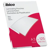 Ibico Laminierfolien A3 125 mic), 100 Stück