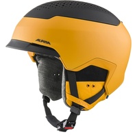 Alpina Gems Skihelm, Burned-Yellow Black matt, 51-55