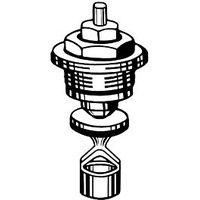 HEIMEIER Thermostat-Oberteil 0037-02.300 mit Tauchrohr, Baureihe bis Mai 1981