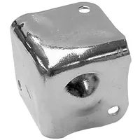 HQ Power LAUTSPRECHERSCHUTZECKE, WEIßES METALL, 38 x 38mm x