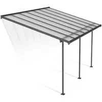 CANOPIA Terrassenüberdachung Sierra 434 x 295 cm grau