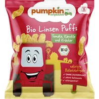 Pumpkin organics Pumpkin Linsen Puffs mit Tomate, Karotte &