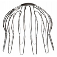 Grömo Edelstahl Laubsieb DN100 mm Laubfangsieb für Fallrohr 100