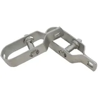 Baumarktplus 100 Stück Drahtspanner feuerverzinkt 100 mm verzinkt Zaunspanner