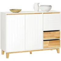 SoBuy Sideboard 120 x 90 x 40 cm Weiß