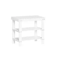 SoBuy Schuhregal mit Sitzbank 50 x 45 x 29