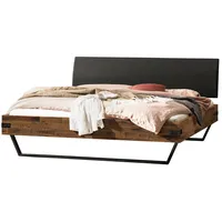 Hasena Massivholzbett Lecona 140 x 200 cm Holz Brown