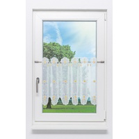 Plauener Spitze® Scheibengardine Plauener Spitze - Blütezeit " (Bx