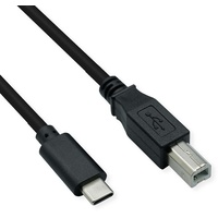 Roline USB 2.0 Typ C Kabel, C - B