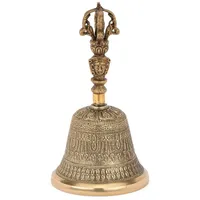 Nklaus Glocke mit Dorje Griff 18cm Ritualgegenstand im Buddhismus